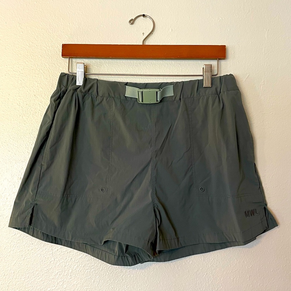 MADEWELL MWL women’s olive green hiking shorts